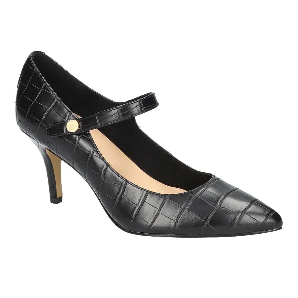 Lainey Pointed Toe Mary Jane Pumps - Image 2