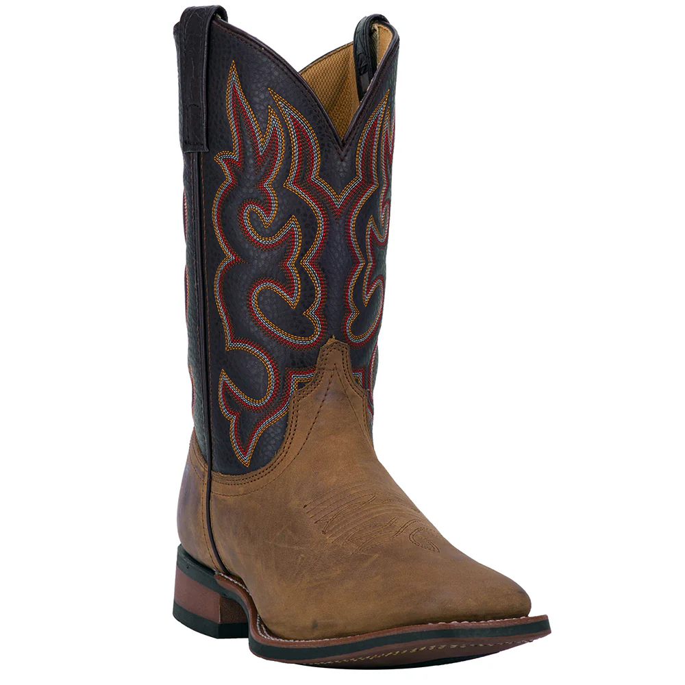 Lodi Embroidered Square Toe Cowboy Boots - Image 2
