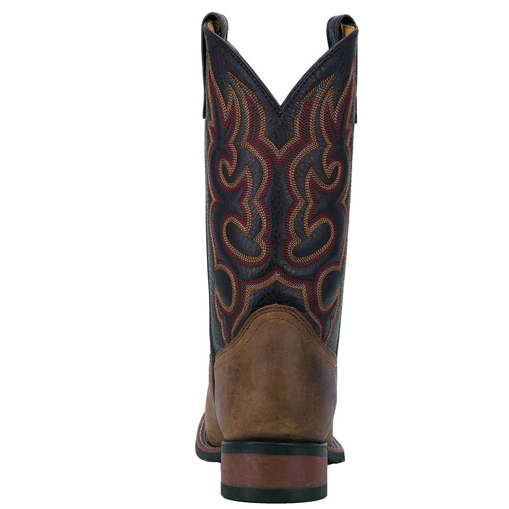 Lodi Embroidered Square Toe Cowboy Boots - Image 3