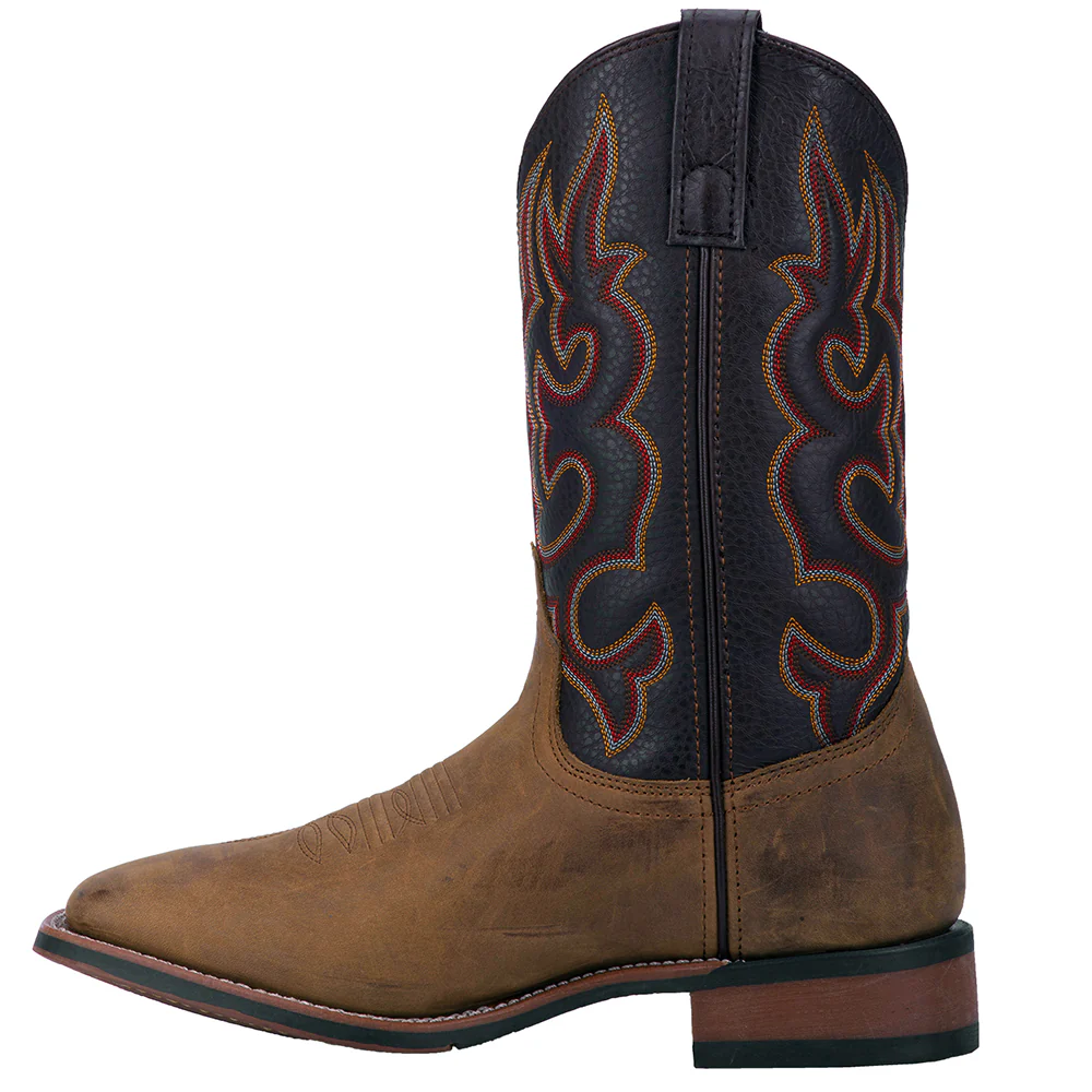 Lodi Embroidered Square Toe Cowboy Boots - Image 4