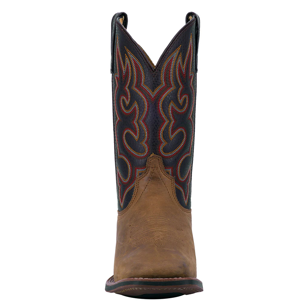 Lodi Embroidered Square Toe Cowboy Boots - Image 5