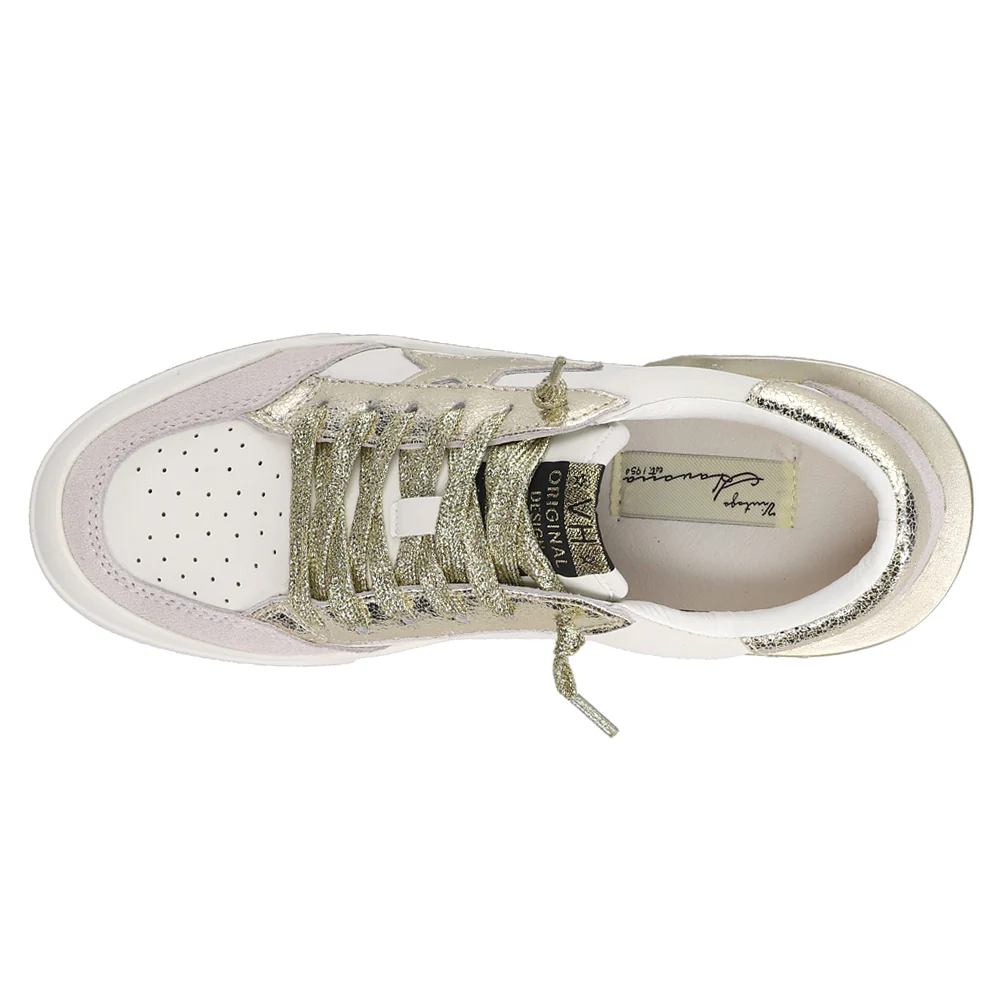 Laser Glitter Lace Up Sneakers - Image 4