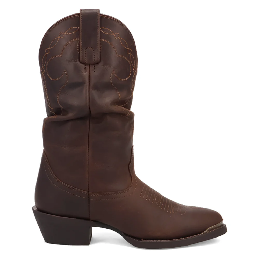 Lazy River Round Toe Pull On Cowboy Boots