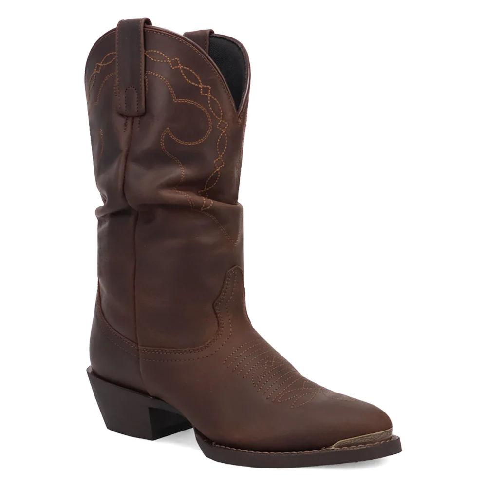Lazy River Round Toe Pull On Cowboy Boots - Image 2