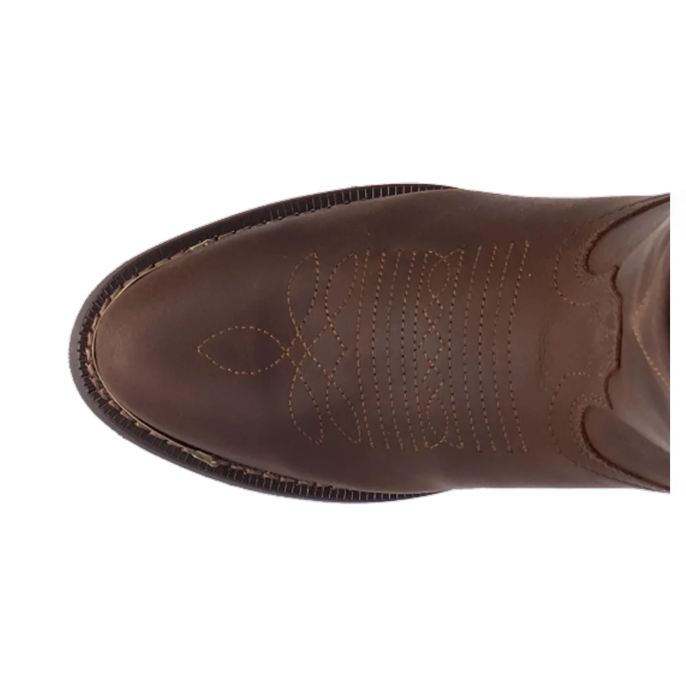Lazy River Round Toe Pull On Cowboy Boots - Image 4