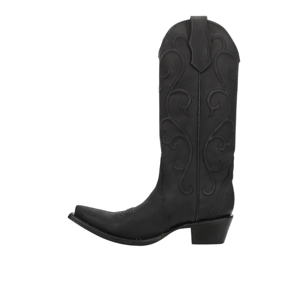 Embroidered Snip Toe Cowboy Boots - Image 3
