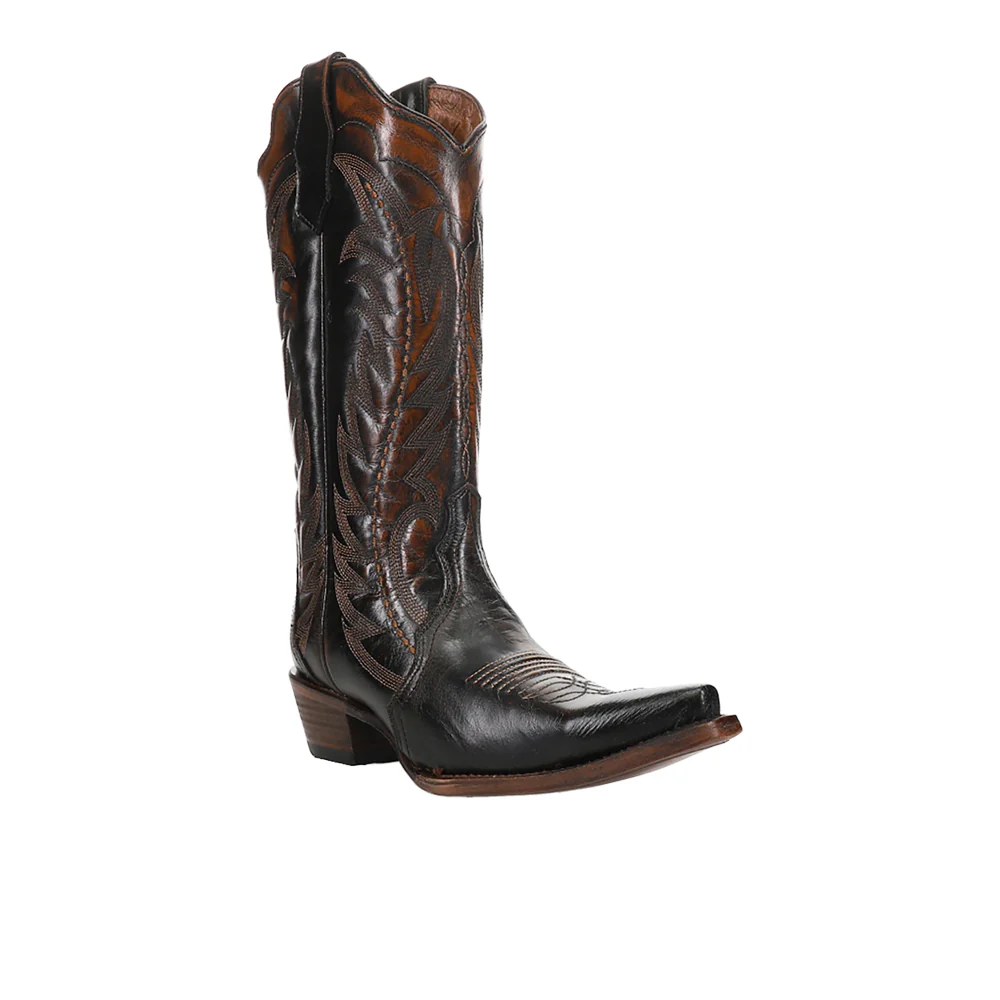 Embroidered and Triad Snip Toe Cowboy Boots - Image 2