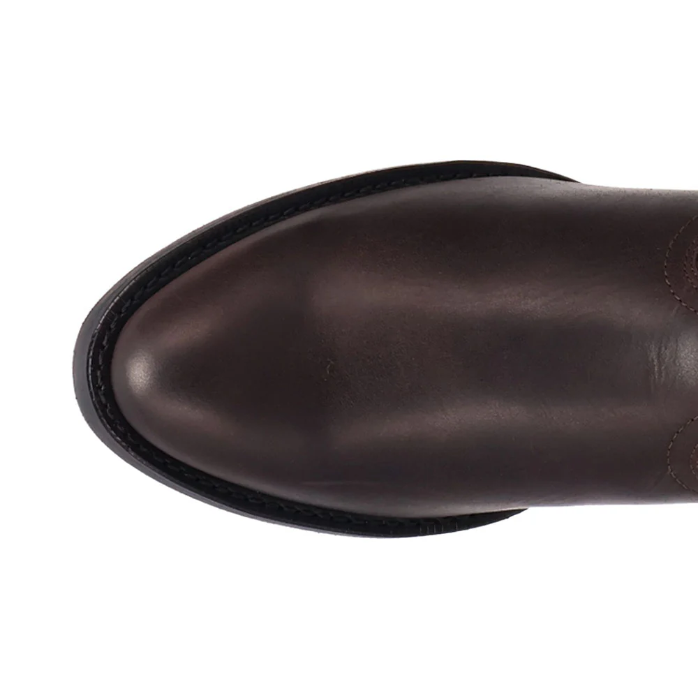 League Round Toe Pull On Boots - Image 4