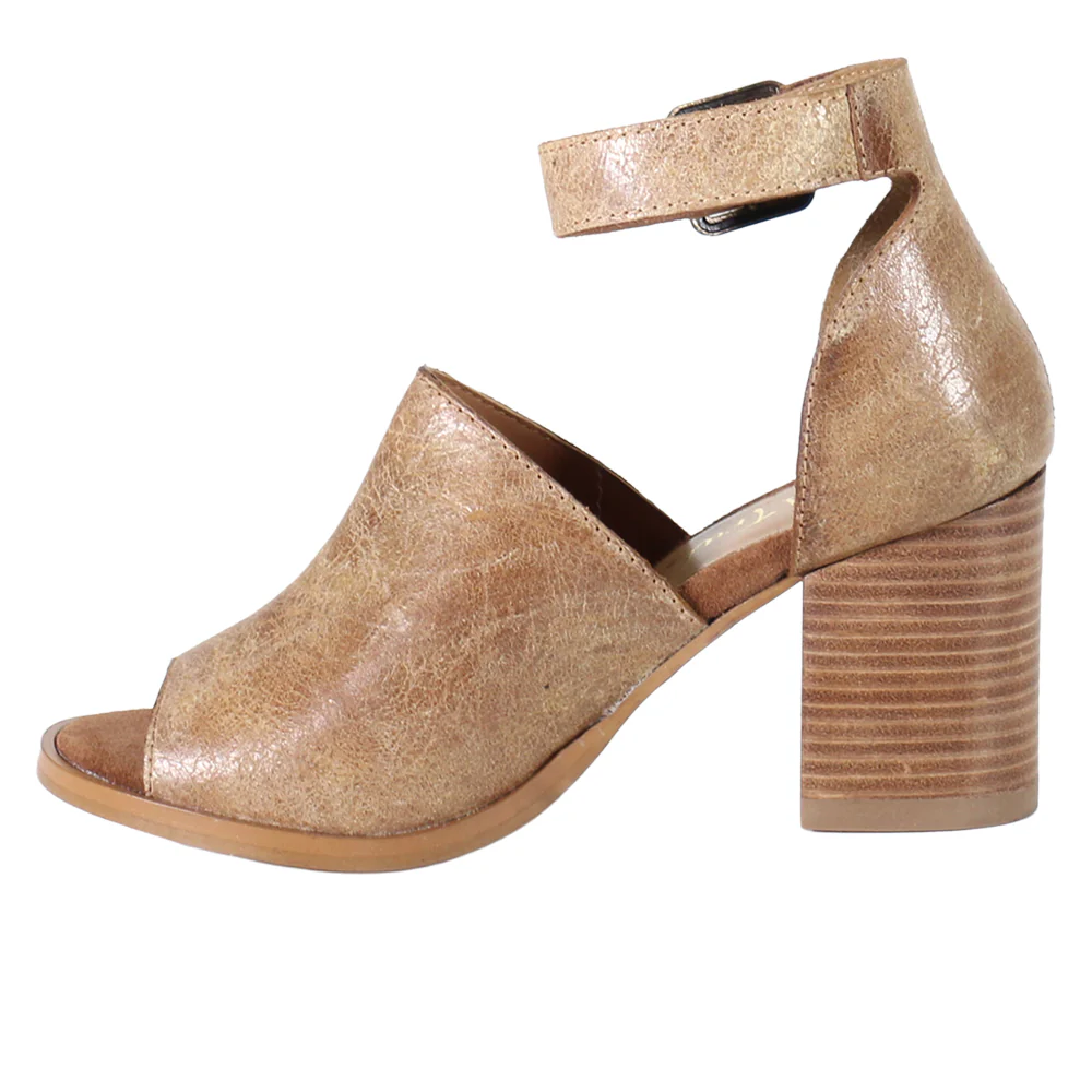 Leah Mai Ankle Strap Block Heel Sandals - Image 3