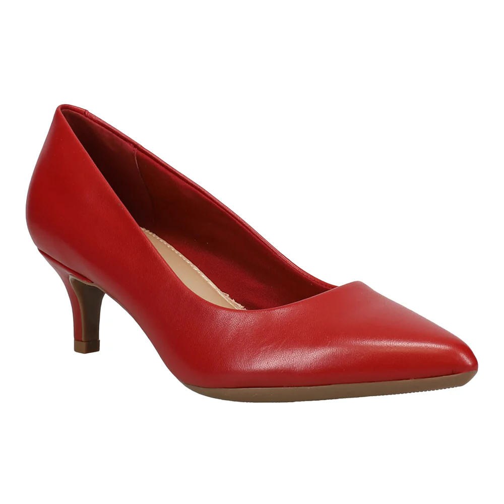 Lexie Pointed Toe Kitten Heel Pumps - Image 2