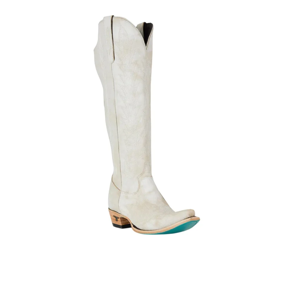 Lexington Knee High Embroidered Corset Cowboy Boot - Image 2