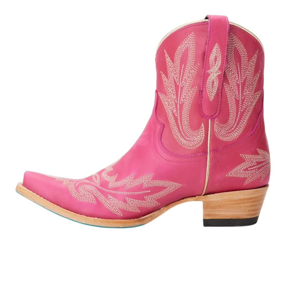 Lexington Embroidered Snip Toe Cowboy Bootie - Image 3