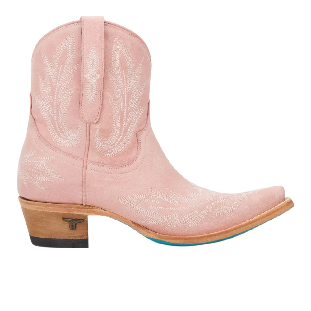 Lexington Embroidered Snip Toe Cowboy Bootie