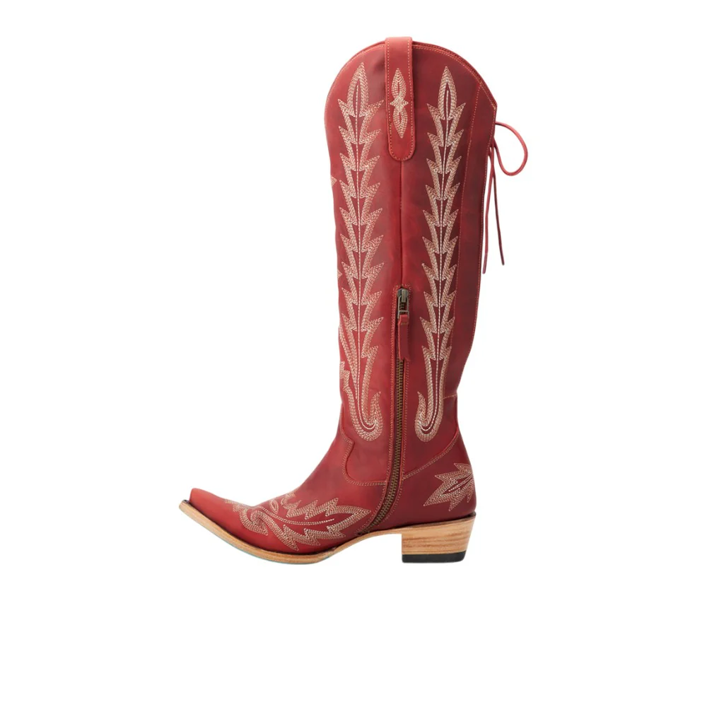 Lexington Knee High Corset Boot - Image 3