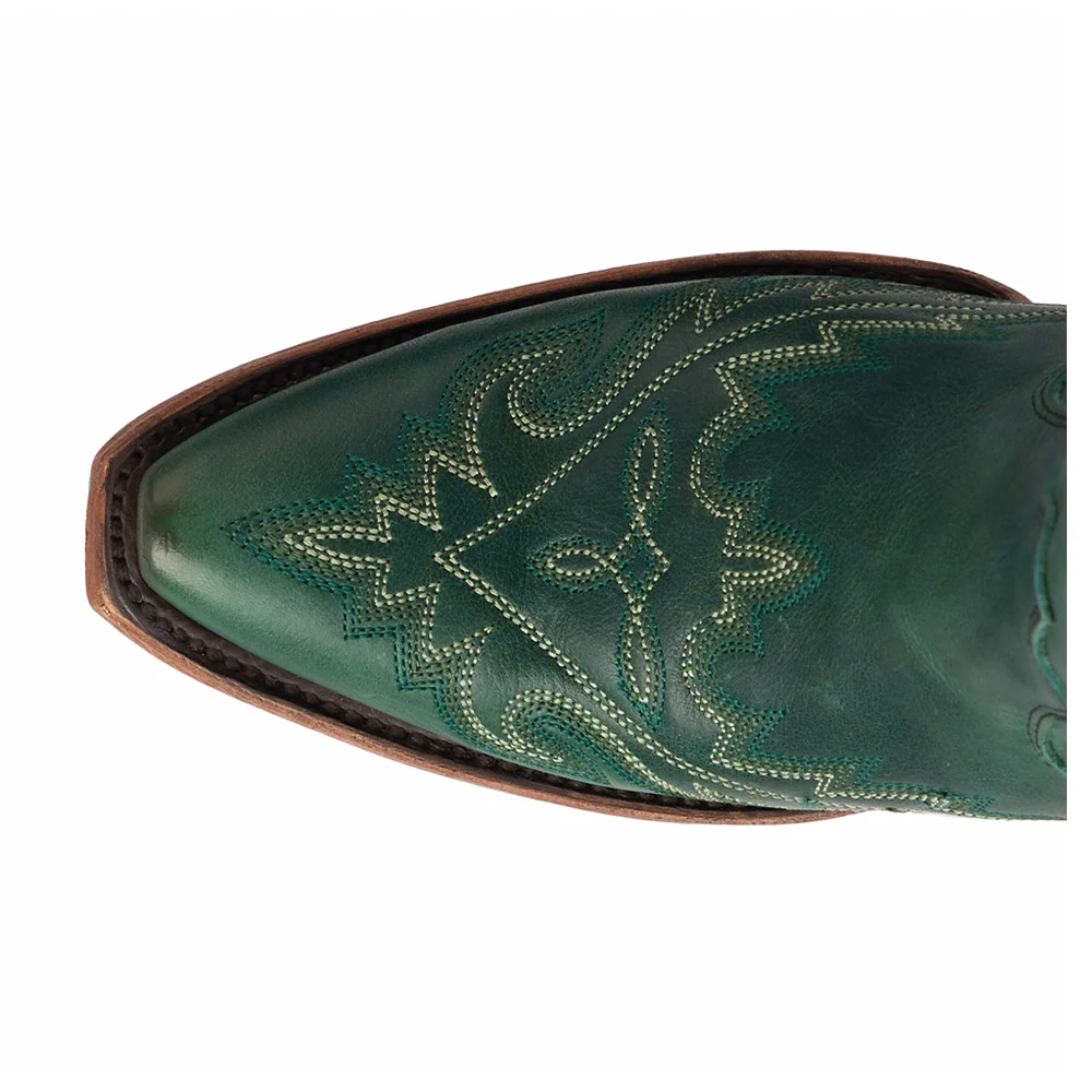 Lexington Knee High Embroidered Corset Cowboy Boots - Image 4