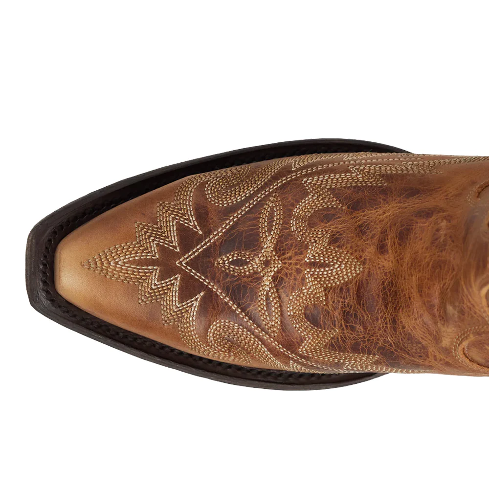 Lexington Knee High Embroidered Corset Cowboy Boots - Image 4