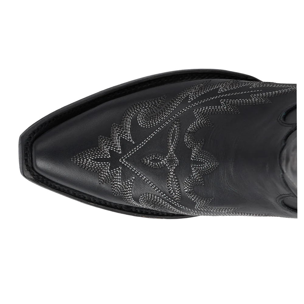 Lexington OTK Embroidered Snip Toe Corset Boot - Image 4