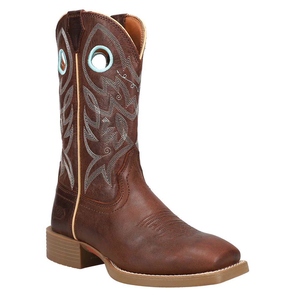 Liberty 11 Inch Square Toe Cowboy Boots - Image 2