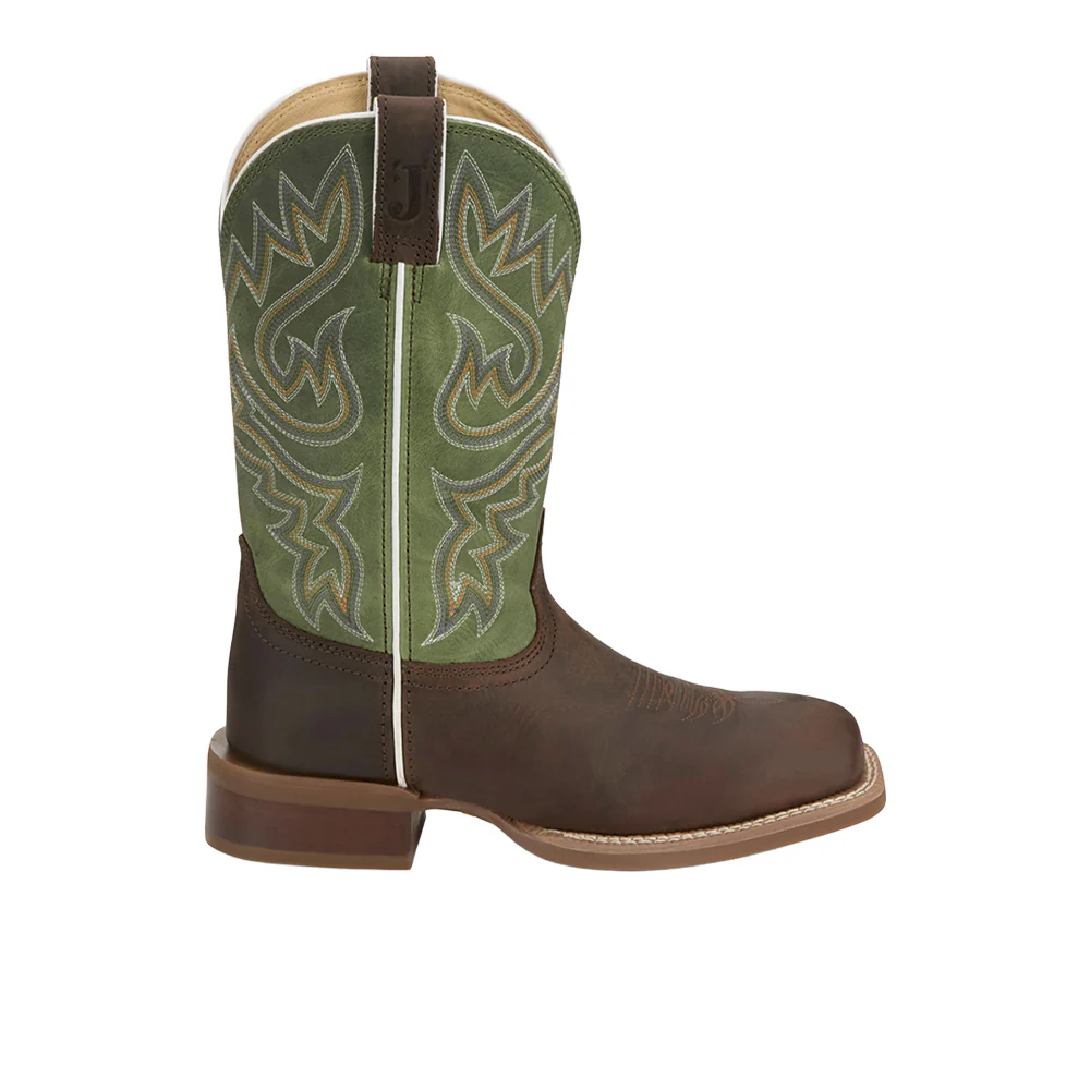 Little Sugar 11 Inch Square Toe Cowboy Boots