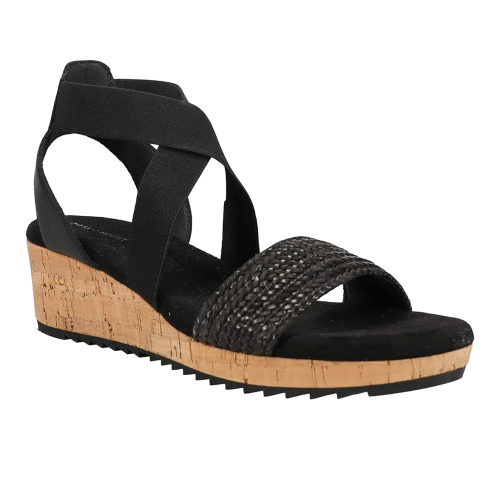 Lorena Wedge Sandals - Image 2