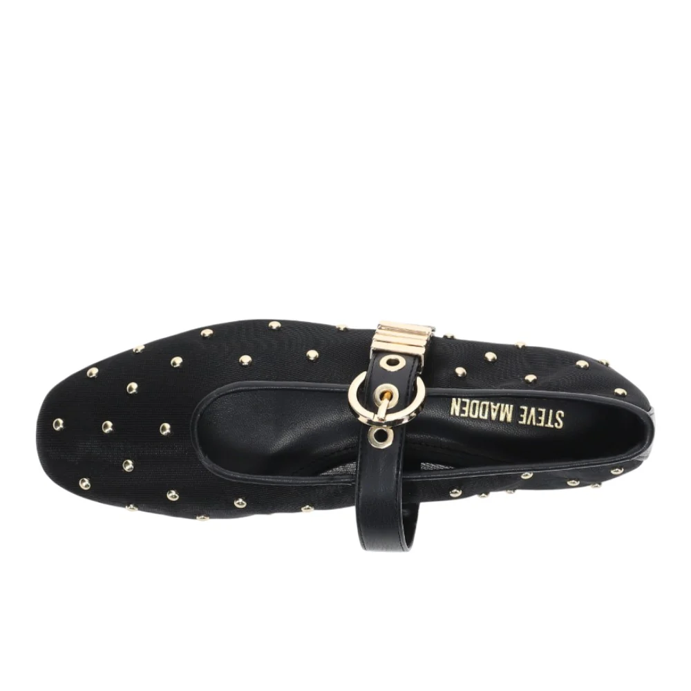 Lucia Stud Mary Jane Mesh Ballet Flats - Image 4