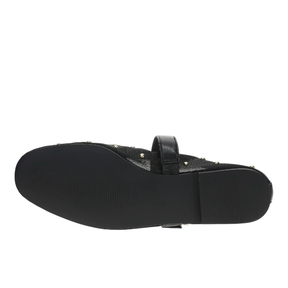 Lucia Stud Mary Jane Mesh Ballet Flats - Image 5