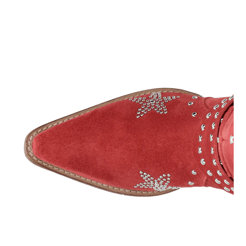 Lucky Stars Suede Leather Boots - Image 4