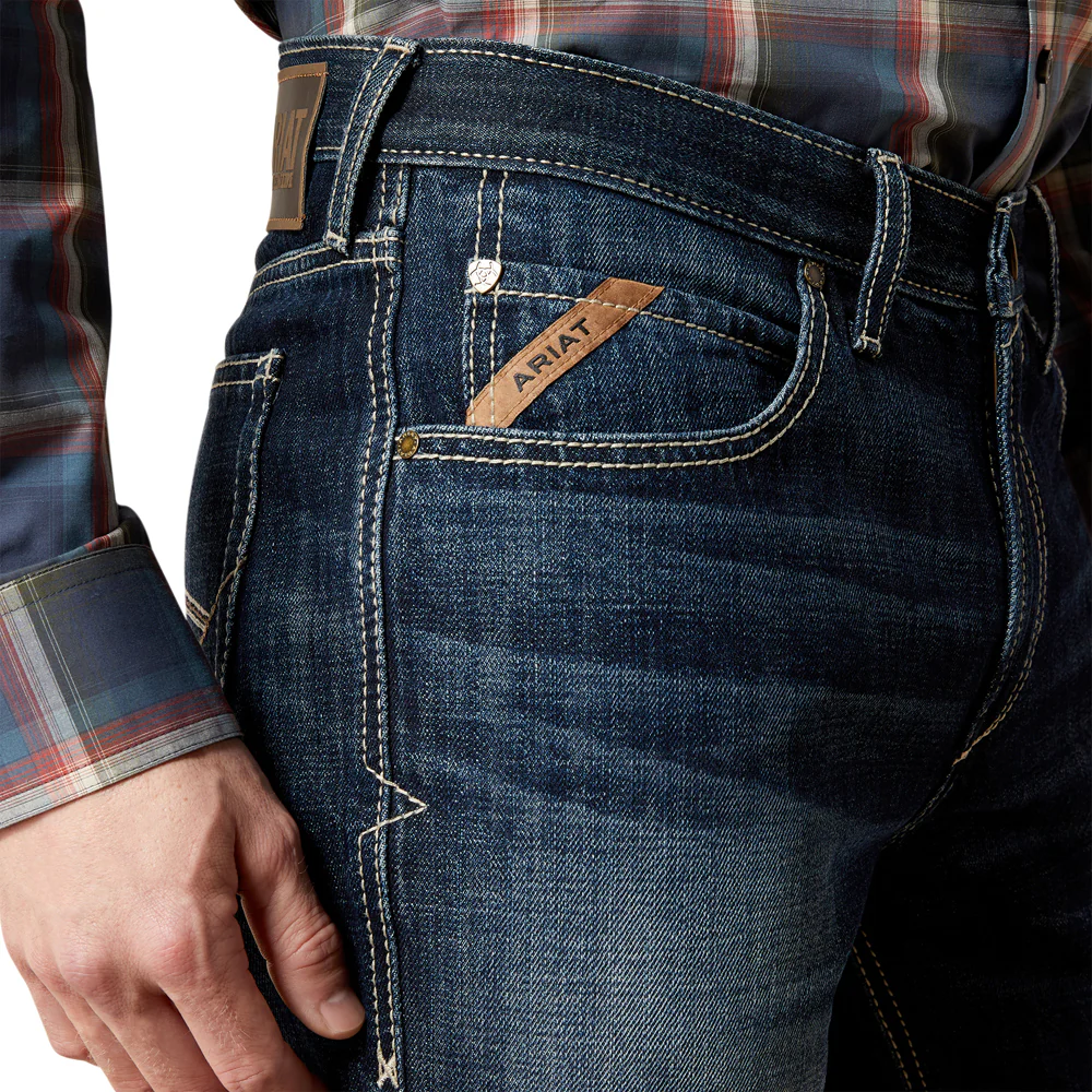 M2 Traditional Relaxed Mayfield Boot Cut Jeans - Image 5