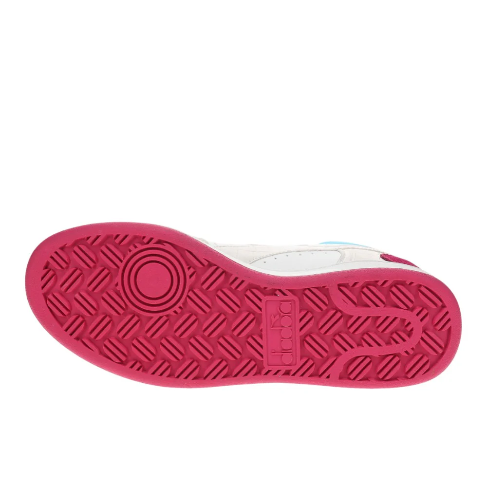 Magic Basket Demi Croco Lace Up Sneakers - Image 5