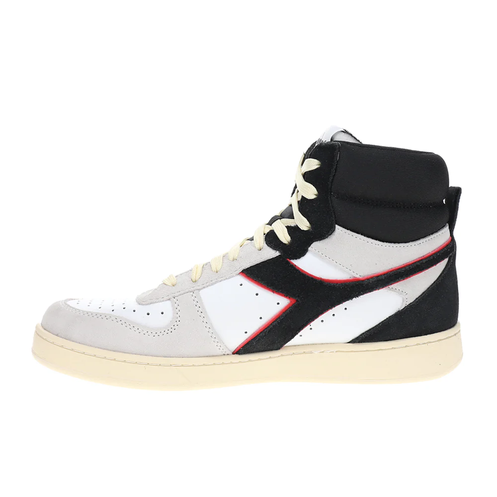 Magic Basket Mid Suede Lace Up Sneakers - Image 3
