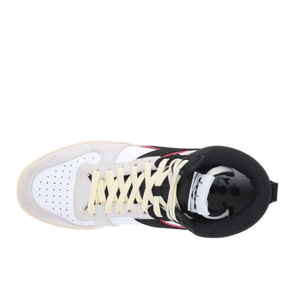 Magic Basket Mid Suede Lace Up Sneakers - Image 4