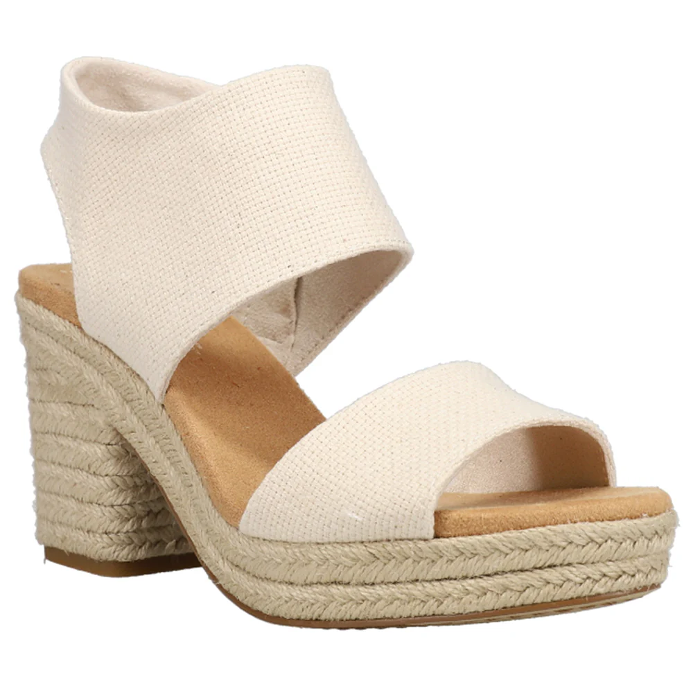 Majorca Rope Platform Sandals - Image 2