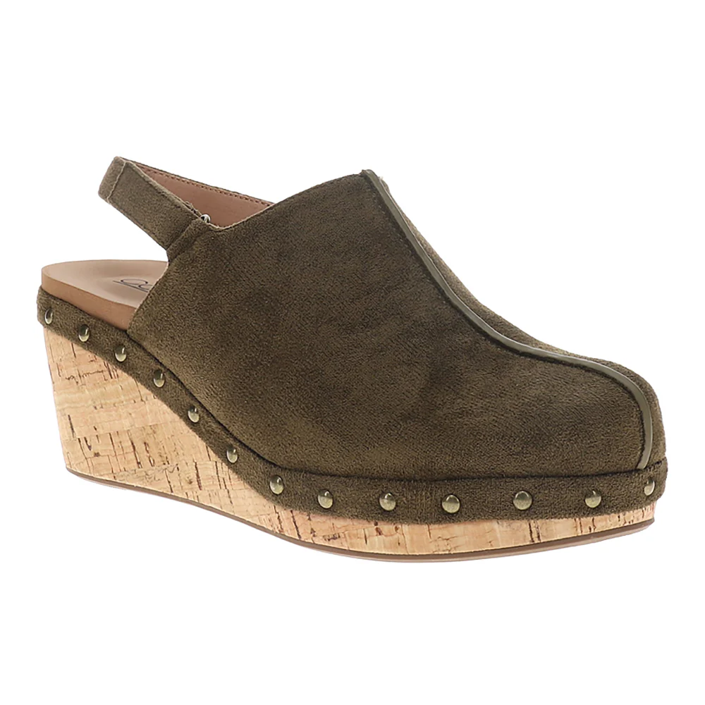 Make Em Blush Studded Slingback Clogs - Image 2