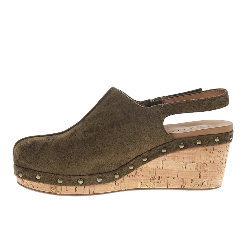 Make Em Blush Studded Slingback Clogs - Image 3
