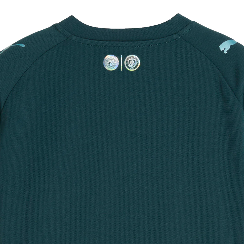 Manchester City 25/26 4th Crew Neck Short Sleeve Soccer Jersey (Youth) - Image 4