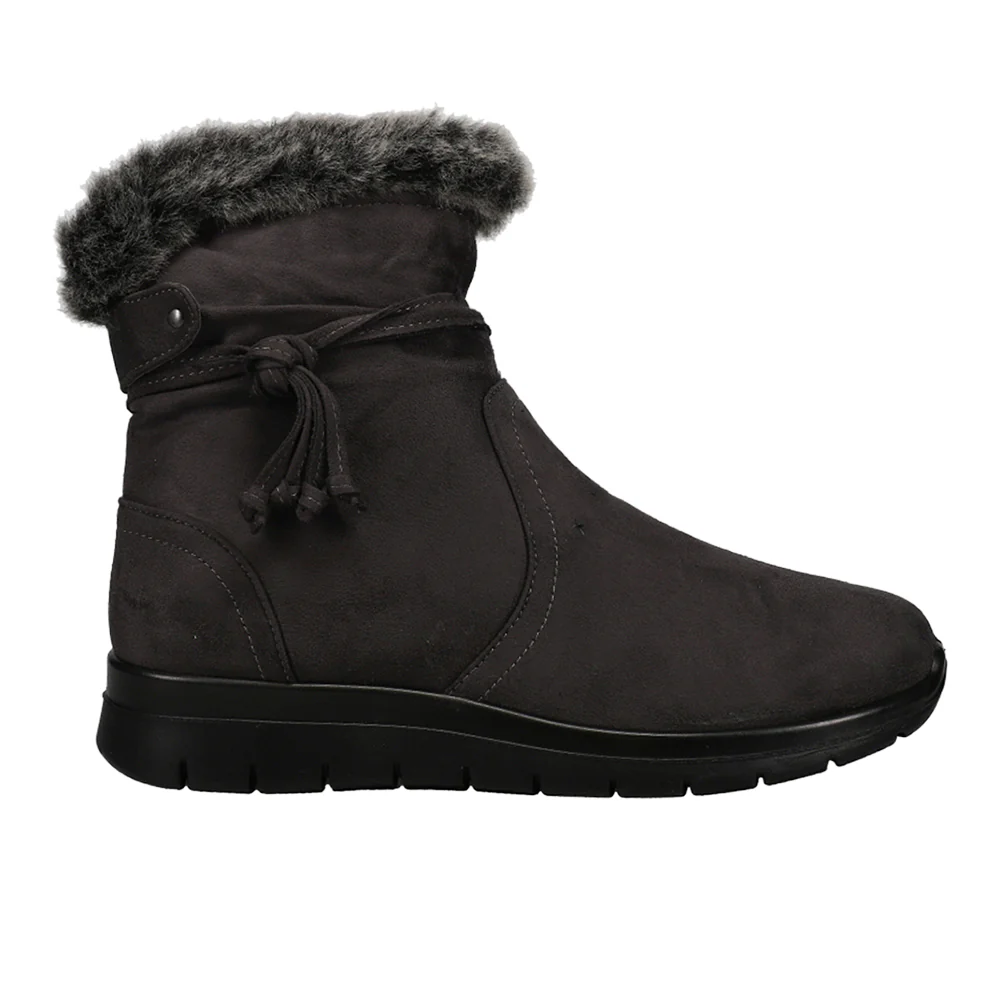 Marie Round Toe Pull On Snow Booties