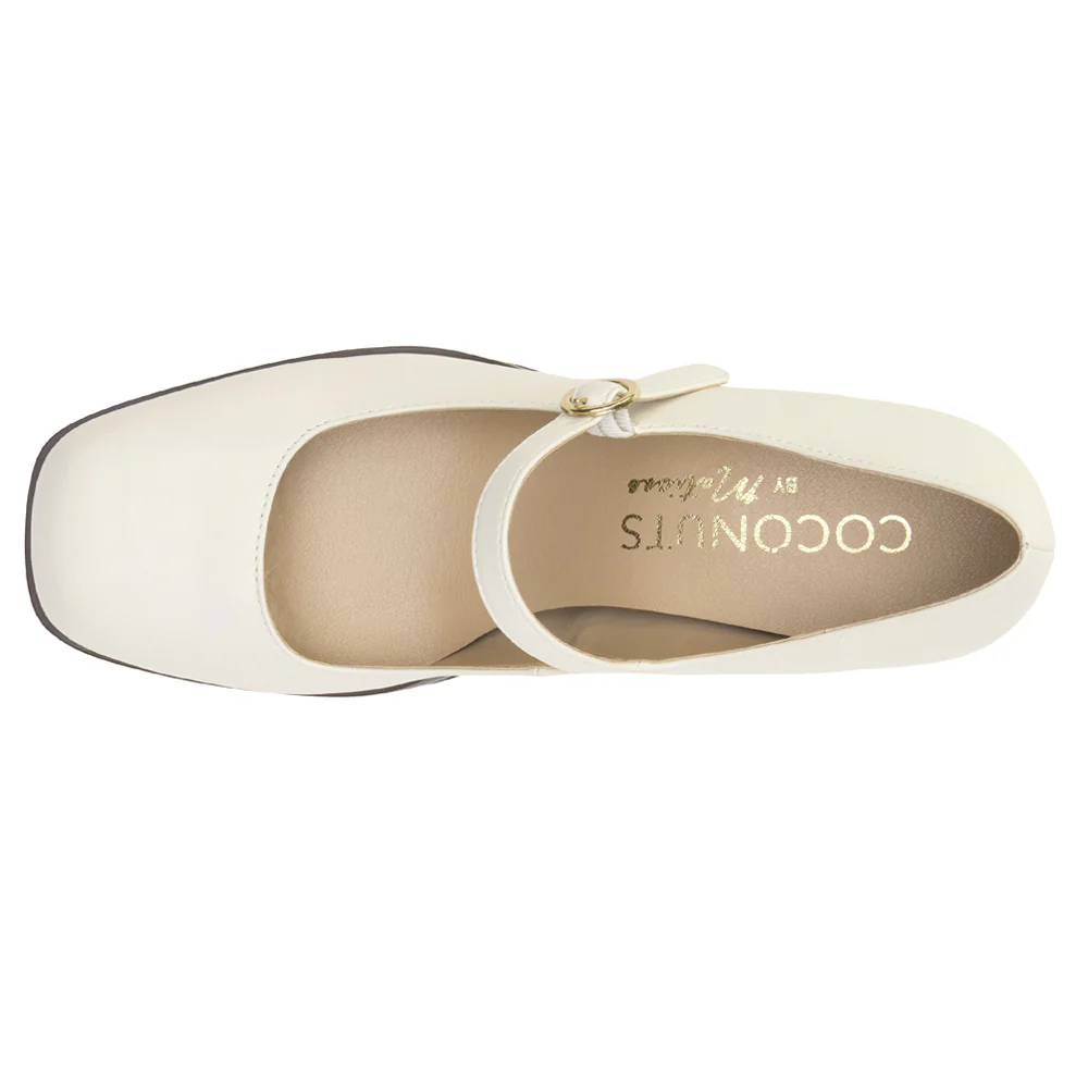 Matilda Square Toe Mary Jane Platform Pumps - Image 4