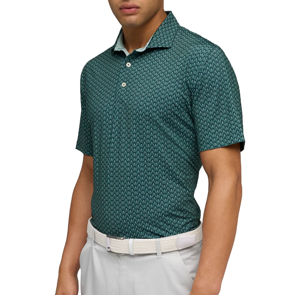 MATTR Lotus Short Sleeve Polo Shirt - Image 3