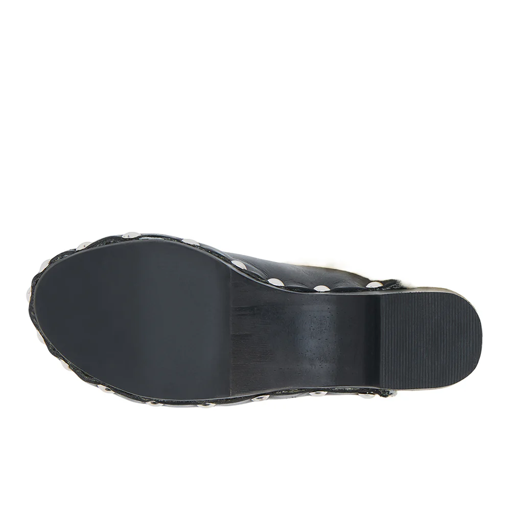 Mayfair Shearling Clogs - Image 5