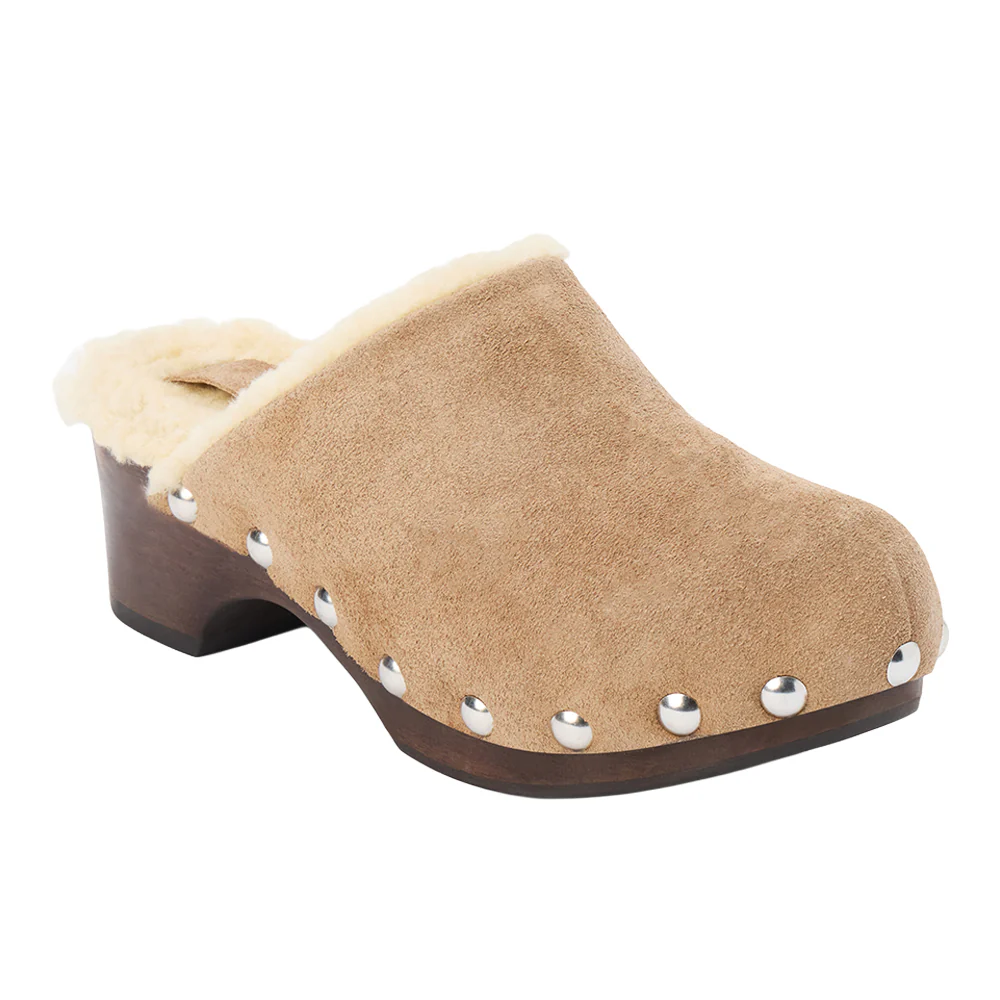 Mayfair Shearling Clogs - Image 2