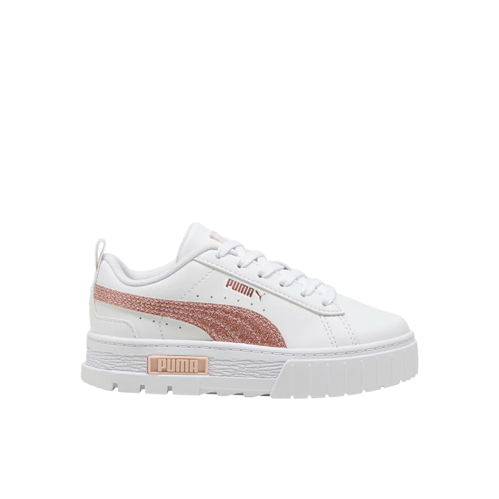 Mayze Glitter Lace Up Sneakers (Little Kid)