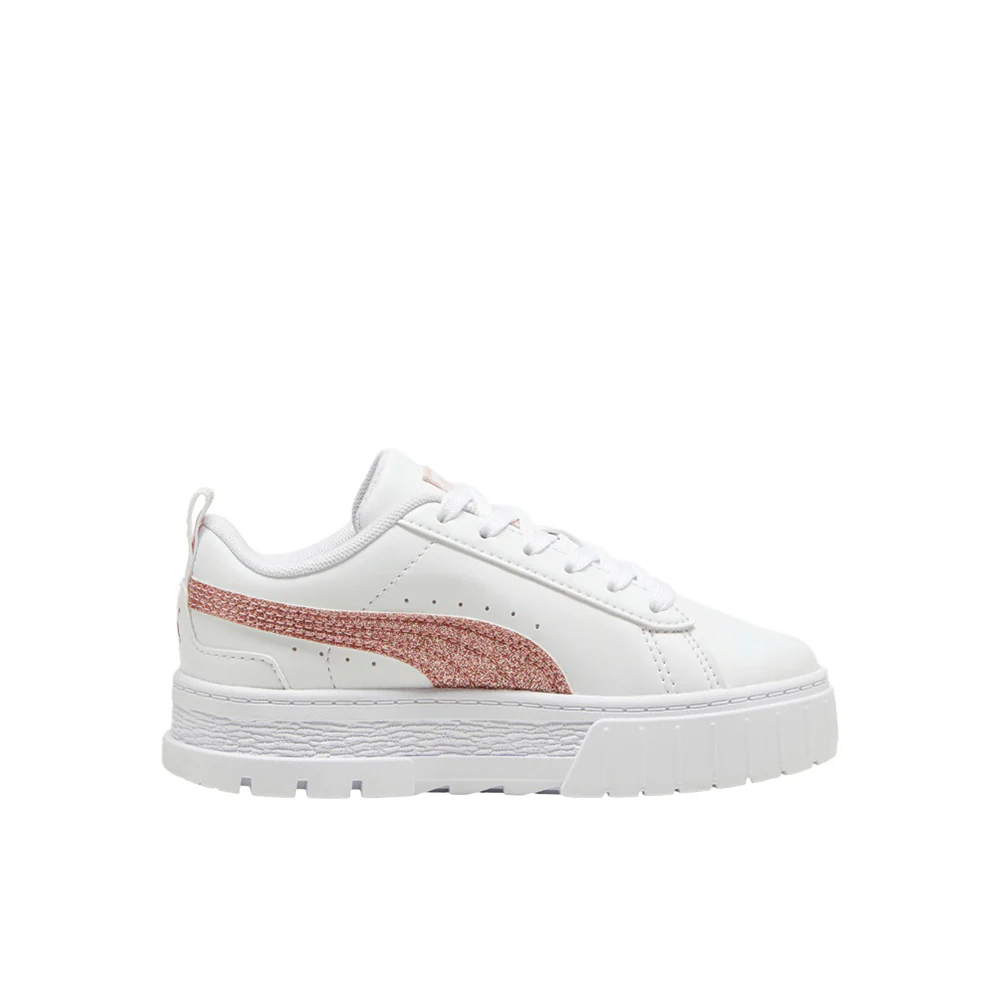 Mayze Glitter Lace Up Sneakers (Little Kid) - Image 3
