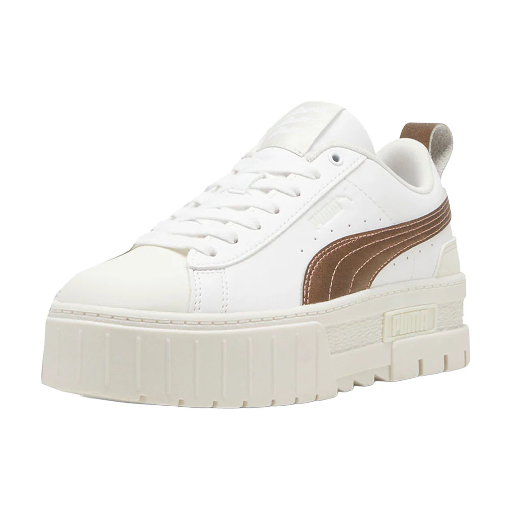 Mayze Glow-Up Metallic Lace Up Sneakers - Image 2