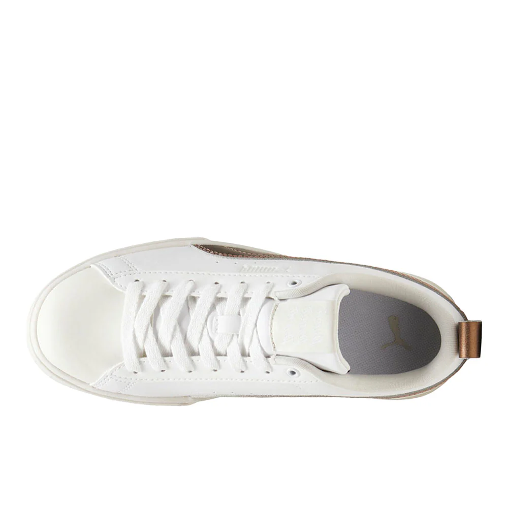 Mayze Glow-Up Metallic Lace Up Sneakers - Image 4