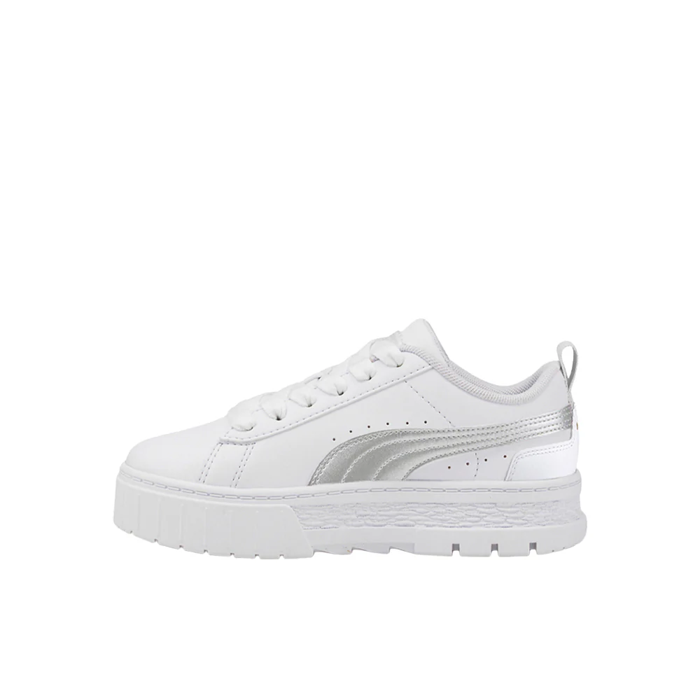 Mayze Metallic Lace Up Sneakers (Big Kid) - Image 3