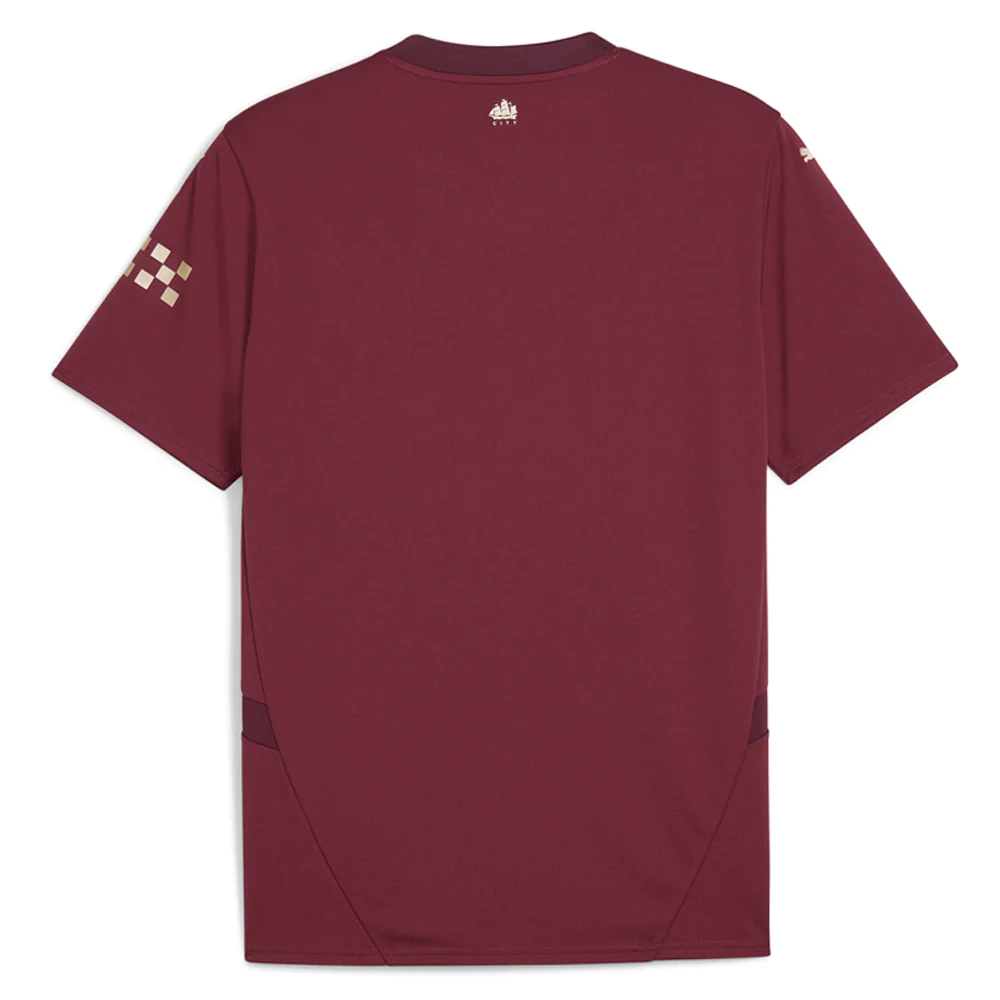Manchester City F.C. Third V Neck Short Sleeve SoccerJersey - Image 2