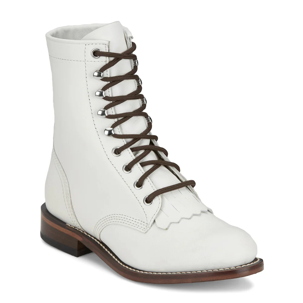 McKean 7 Inch Lace Up Roper Boots - Image 2