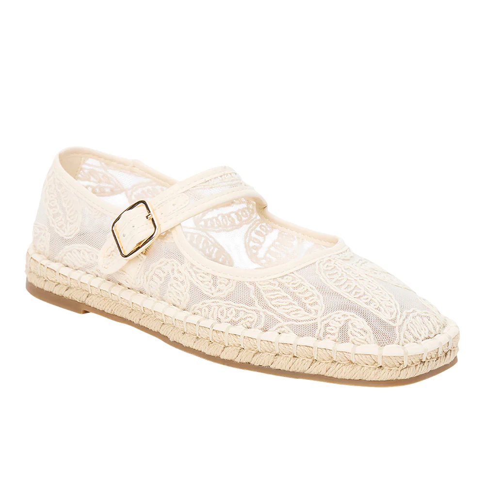 Meg Mary Jane Espadrille Flats - Image 2
