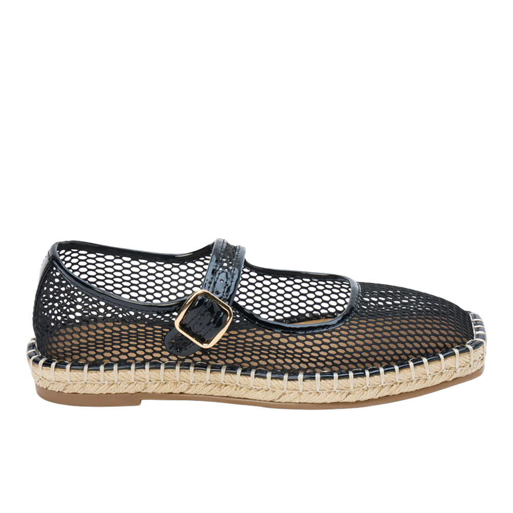 Meg Mary Jane Espadrille Flats