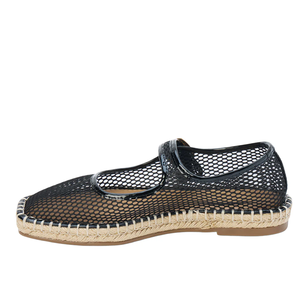 Meg Mary Jane Espadrille Flats - Image 3